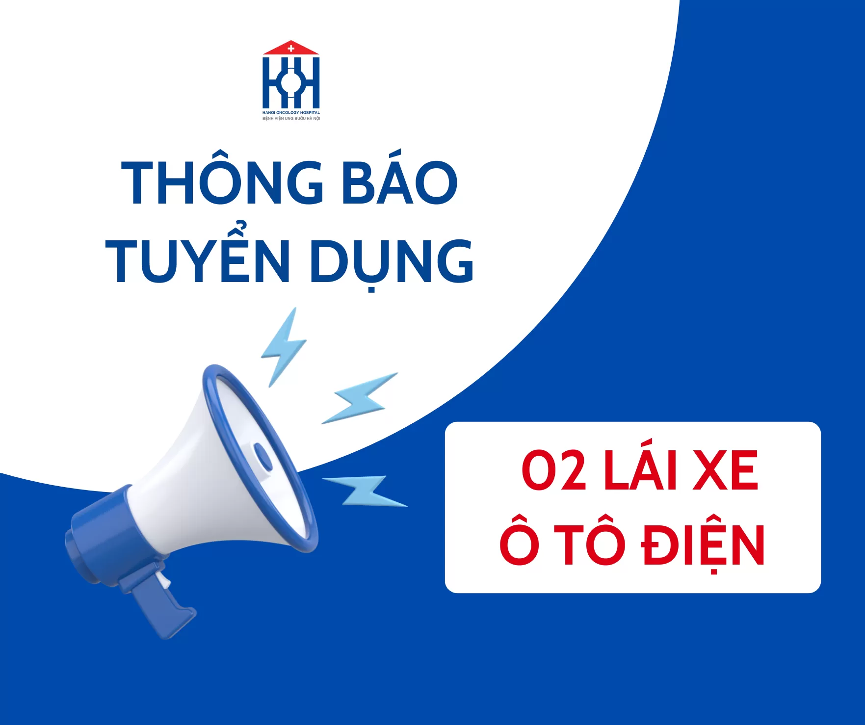 Thông báo tuyển dụng lái xe ô tô điện