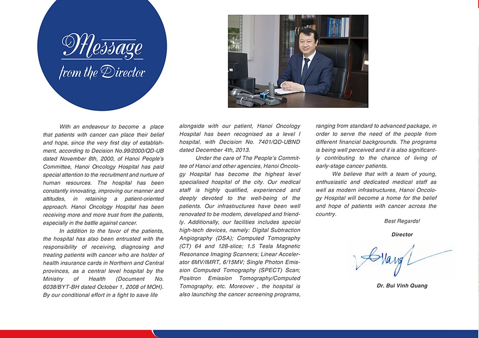 Message from the Director