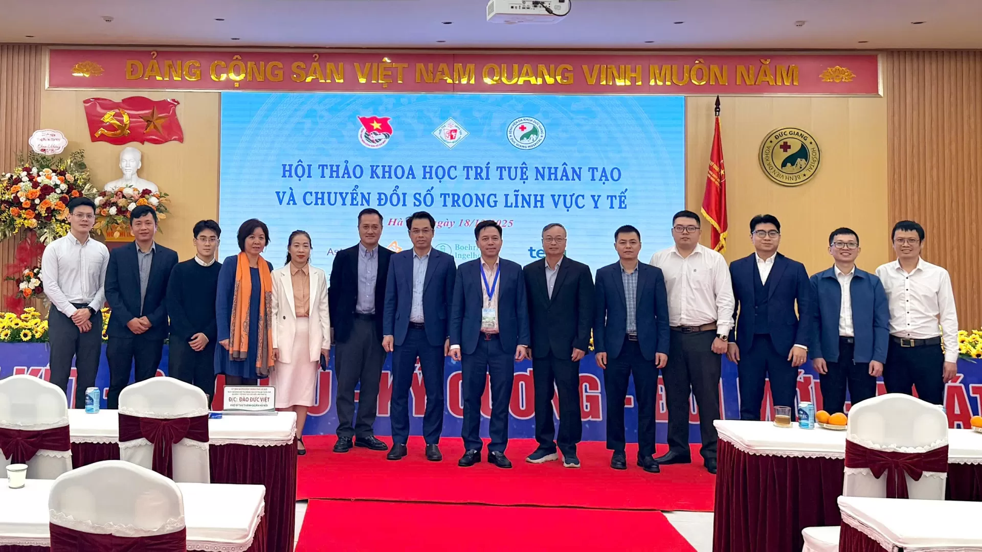 Bệnh viện Ung Bướu Hà Nội tham dự Hội thảo khoa học “Trí tuệ nhân tạo và chuyển đổi số trong lĩnh vực y tế”