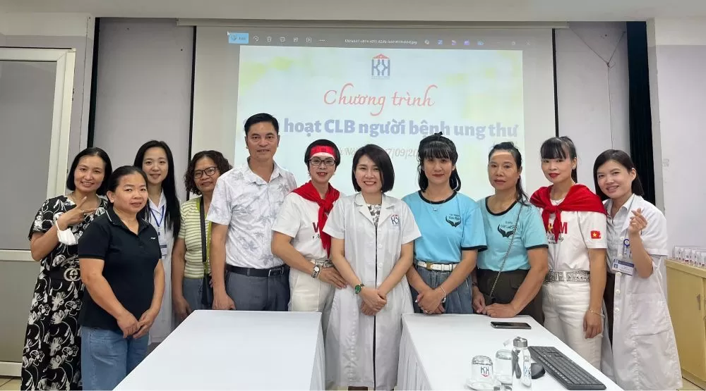 Chương trình sinh hoạt CLB người bệnh ung thư tháng 9/2025