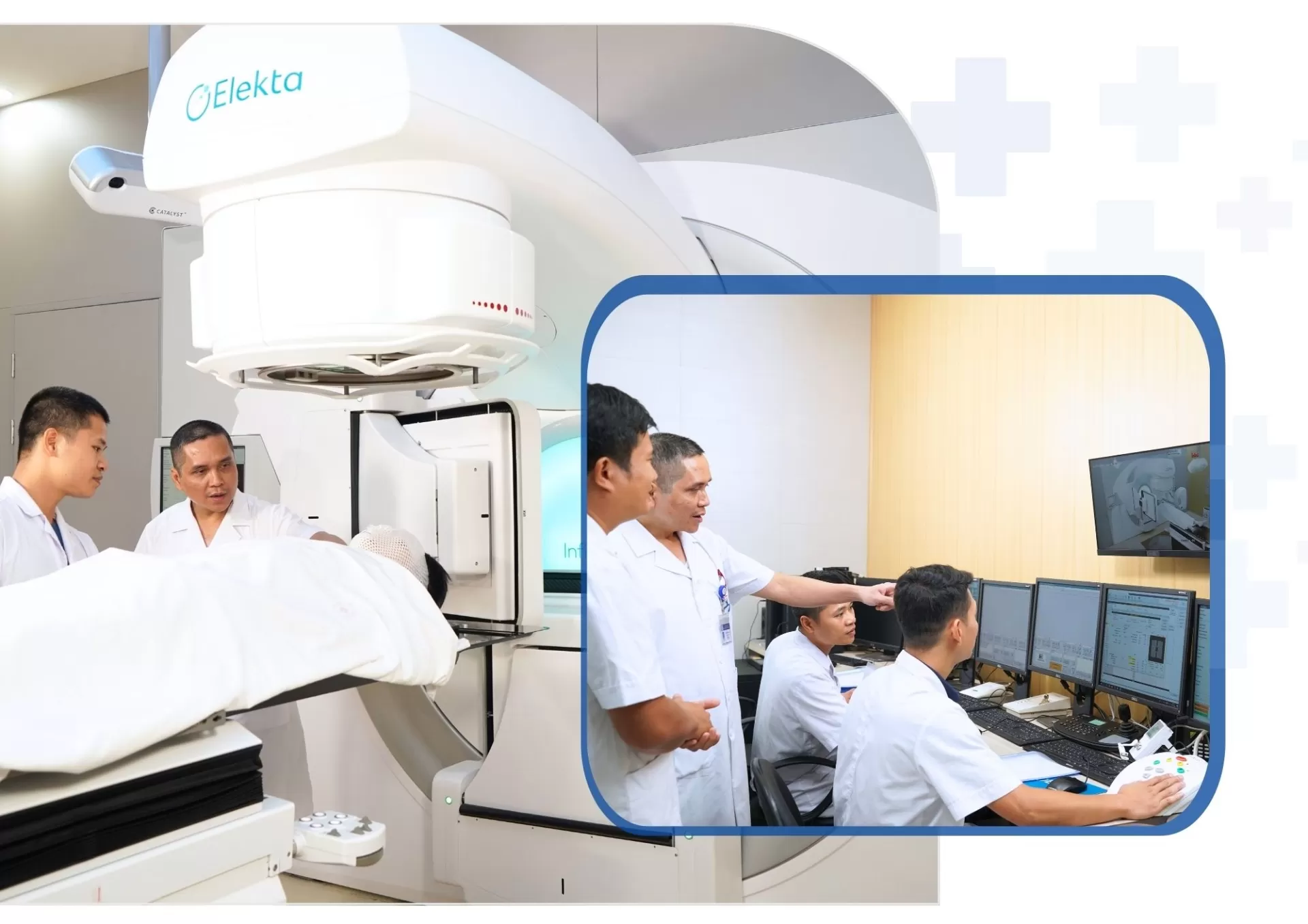 Ứng dụng hệ thống xạ trị gia tốc Elekta Infinity trong điều trị ung thư - Bước tiến mới trong xạ trị độ chính xác cao tại Bệnh viện Ung Bướu Hà Nội