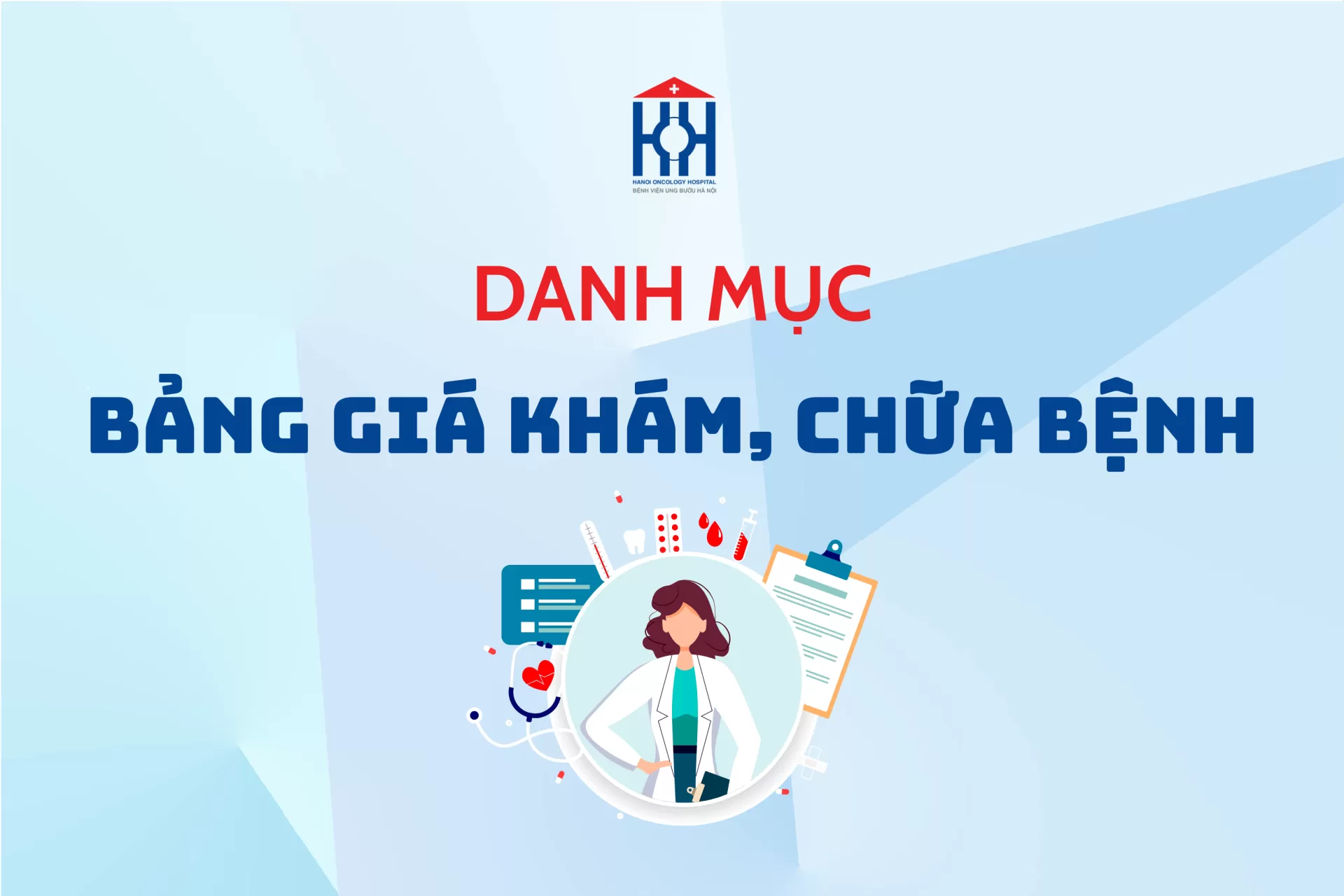 BẢNG GIÁ KHÁM BỆNH